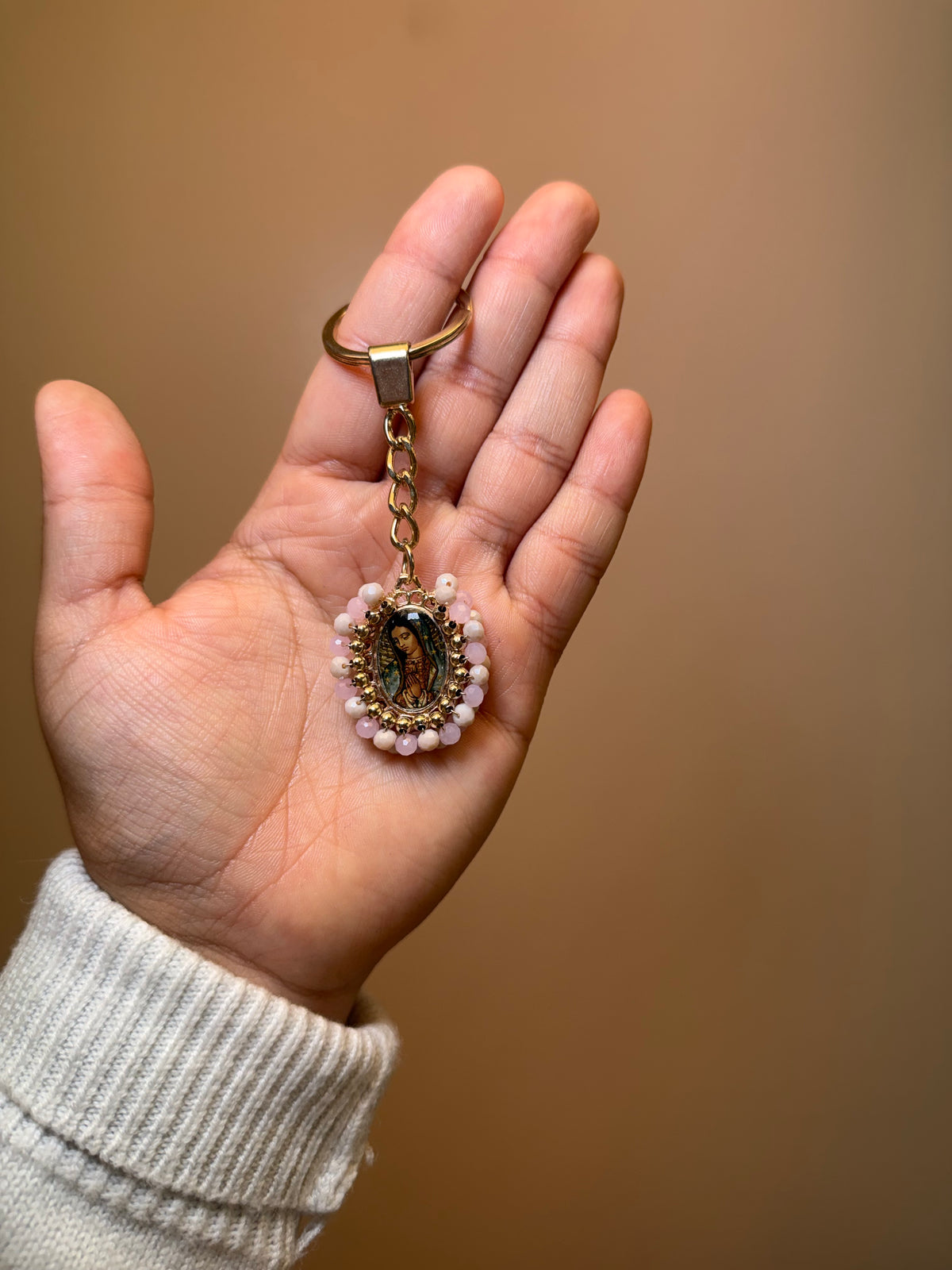 Mini Virgen Mary Keychains