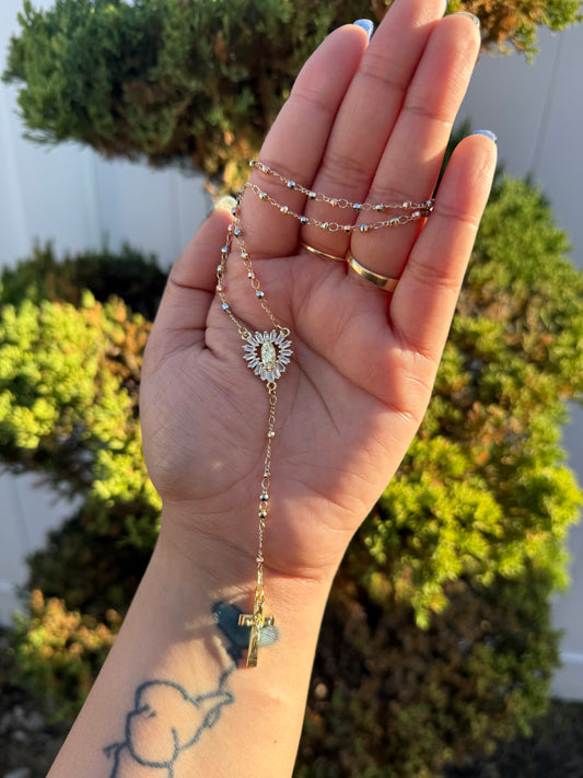 Heart Virgen Rosary
