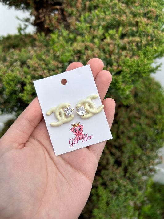 Cici Studs with Gem