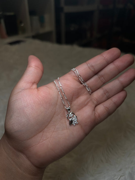925 Silver Owl Necklace