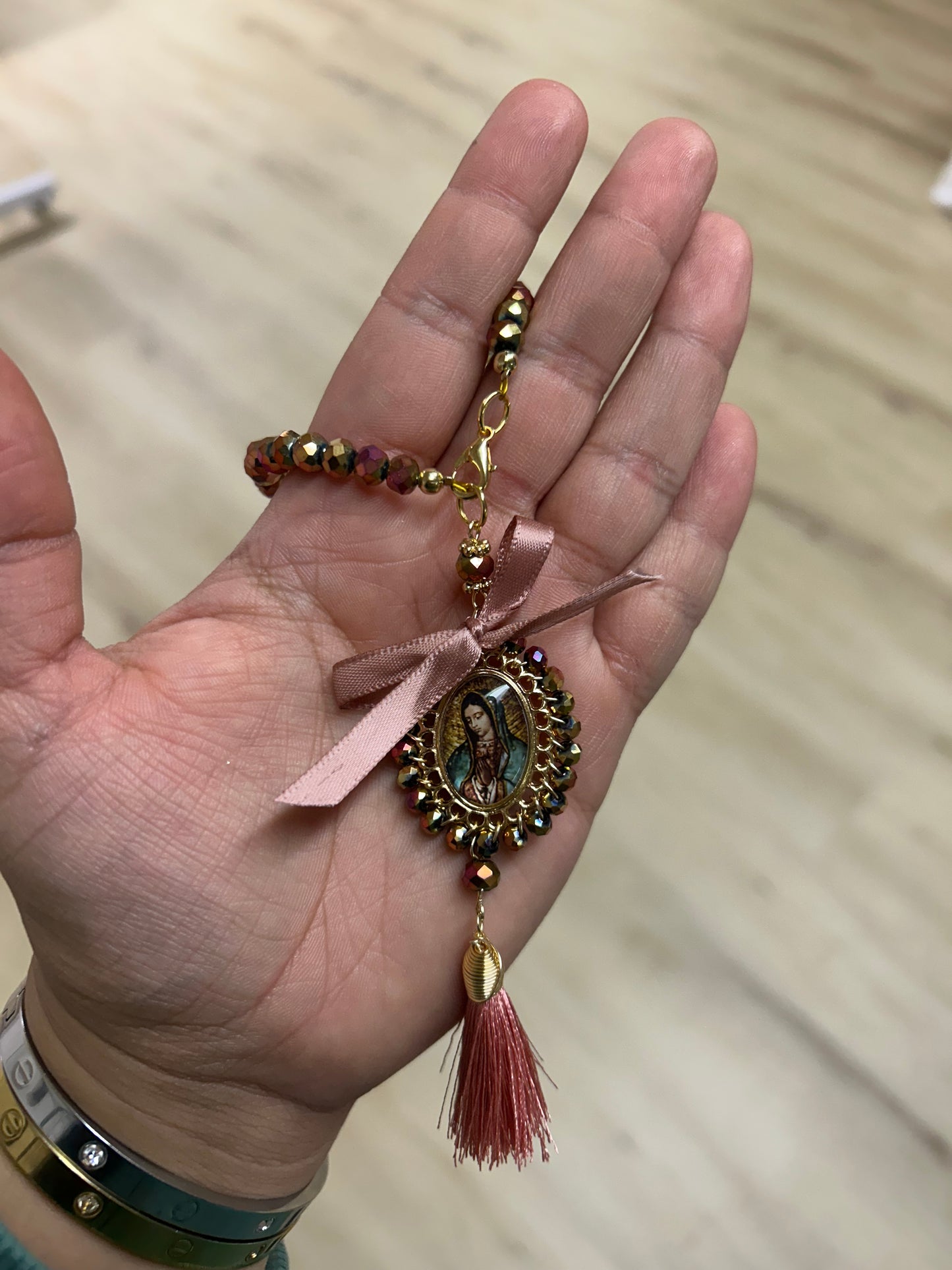 Mini Virgen Tassel Bendiciónes