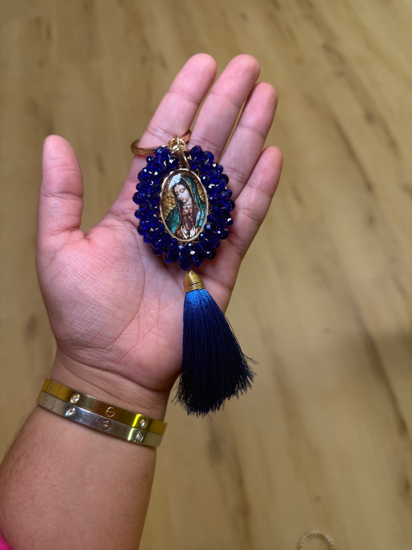 Religious Tassel Double-Sided Keychains