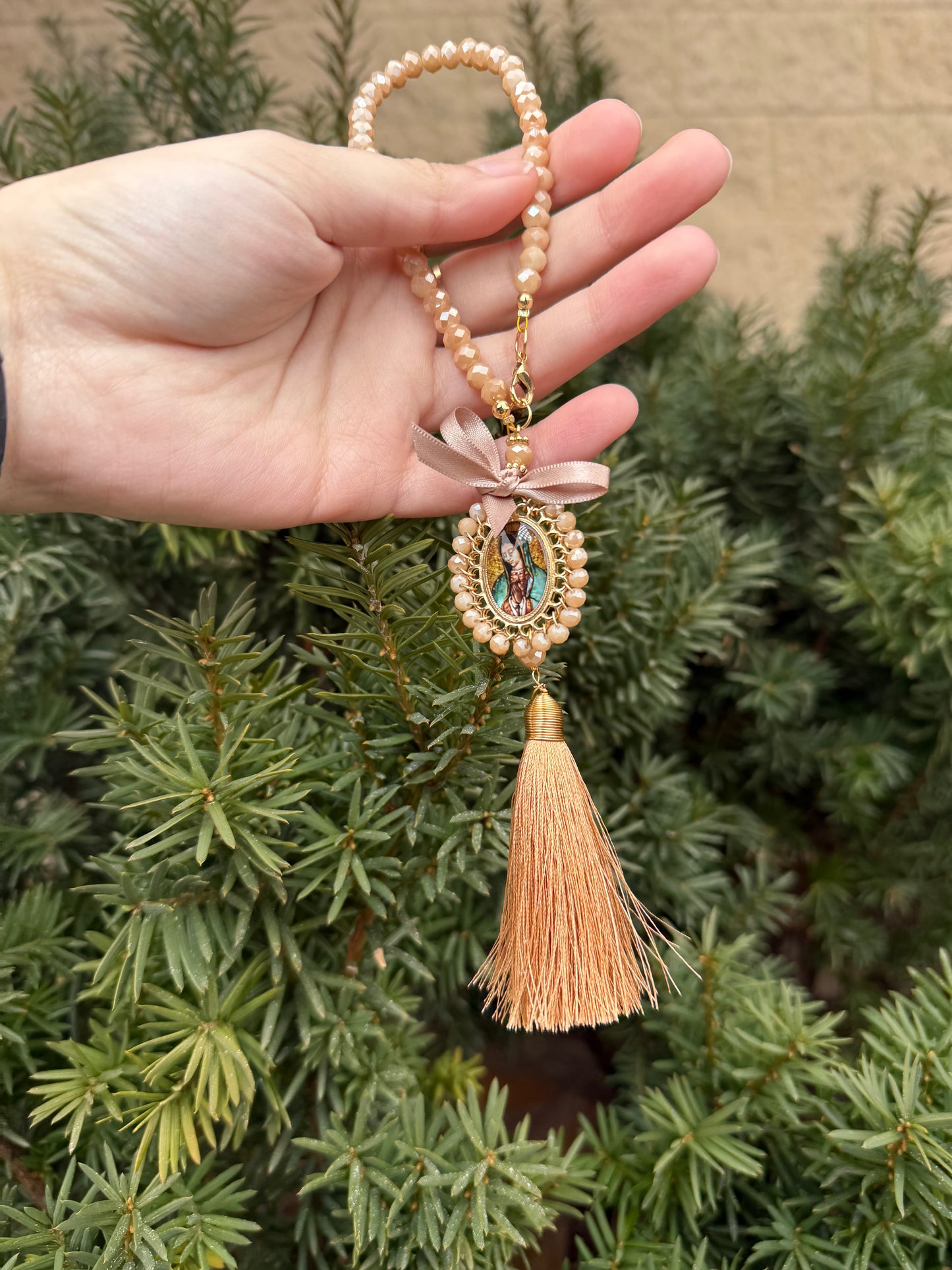 Mini Virgen Tassel Bendiciónes